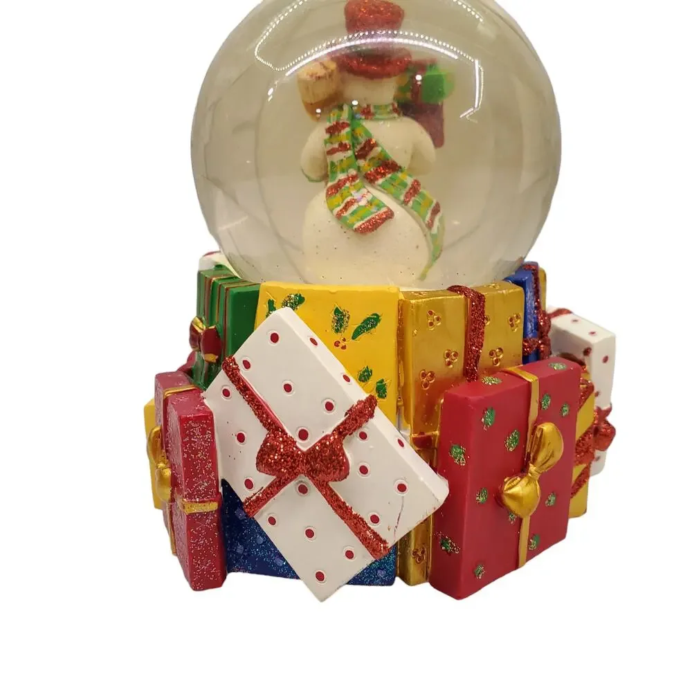 Christopher Radko Musical Snow Globe Snowman Vintage Christopher Radko Christmas